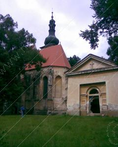 pozdně gotický poutní kostel s. Anna na Vršíčku